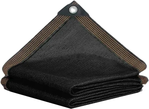 Vista 9 de BeGrit Tela de Sombra para Jardín 50% 6x6.5 pies Sombra Solar con Ojales Malla Bloqueadora de Sol para Exteriores, Plantas, Patio, Invernadero, Negro
