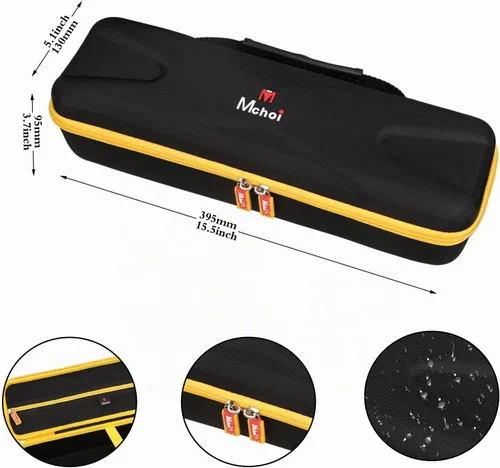 Vista 8 de Mchoi Funda rígida portátil para trinquete inalámbrico DEWALT ATOMIC 20V MAX* (DCF513B)/(DCF510B), solo funda