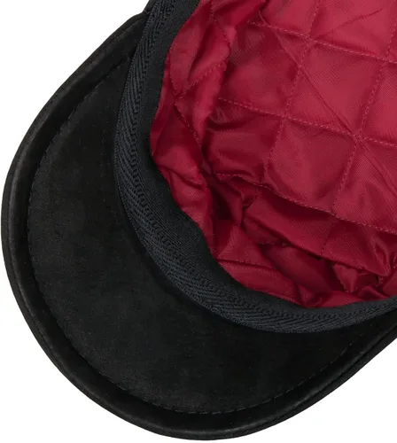 Vista 5 de Lierys Cubano - Gorra militar de piel para mujerhombre - Made in Italy