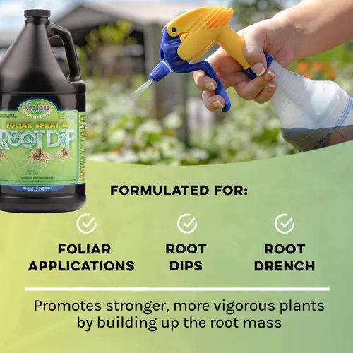 Vista 4 de Microbe Life Hydroponics PH21349 Premium - Aerosol foliar y inmersión de raíces, 32 onzas, verde