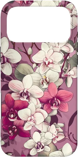 Vista 22 de Orchid Flowers Purple Pink Floral Case for iPhone 17