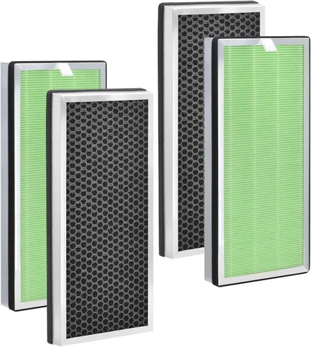 Vista 10 de Filtro absorbente de toxinas 40 compatible con filtro de aire MA Series 40 Pur-ifier, filtración compuesta 3 en 1 con filtro de coche acti-vated