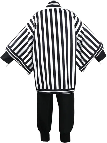 Vista 3 de Iguro Obanai - Disfraz de kimono para cosplay, conjunto completo con peluca
