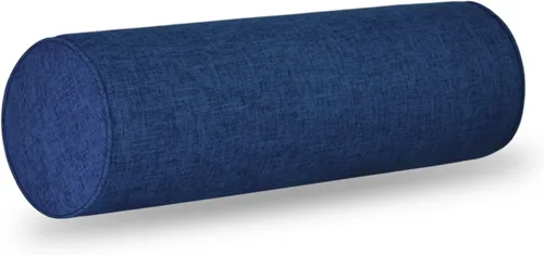 Vista 26 de Almohada cilíndrica de espuma viscoelástica, almohada cervical ergonómica para cuello, piernas, soporte de espalda, cojín decorativo para sofá