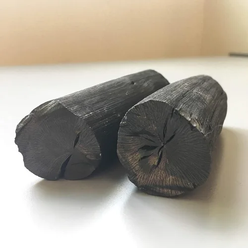 Vista 2 de Binchotan Charcoal de Kishu, Japón - Barras purificadoras de agua para agua de gran sabor, 2 varillas, cada barra filtra 1-2 galones de agua