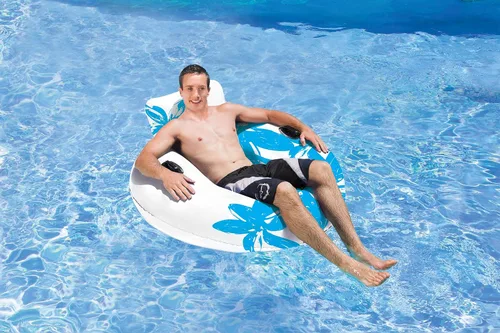 Vista 2 de Poolmaster Dreamy Days - Flotador para piscina, color azul, grande
