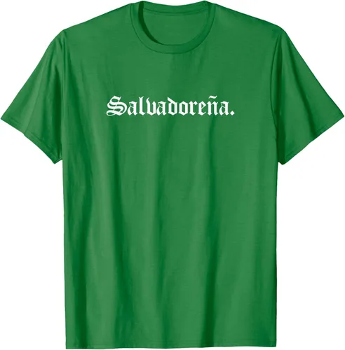 Vista 52 de Camiseta Salvadoreña Mujer, Negro