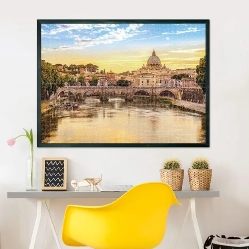 Vista 6 de Clementoni Roma-31819 - Rompecabezas de 1500 piezas, fabricado en Italia, sin
