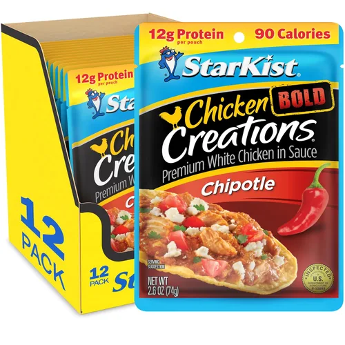 Vista 47 de StarKist Chicken Creations BOLD Buffalo Style, bolsa de 2.6 onzas, 1 paquete