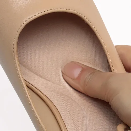 Vista 4 de DREAM PAIRS Zapatos de vestir Mary Jane para mujer, tacones bajos para gatito, punta redonda cerrada, zapatos cómodos para boda, baile, oficina