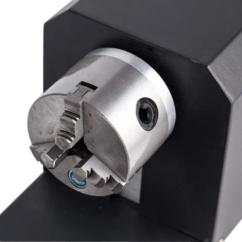 Vista 6 de Cloudray Accesorio giratorio láser de CO2 Eje giratorio de 2 ejes CNC Laser Accesorio giratorio con motor paso a paso Nema 23 2 fases