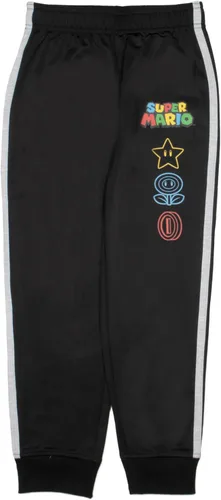 Vista 4 de Nintendo Super Mario Bros - Conjunto de 3 piezas de pantalones para niños, camiseta de manga corta, pantalones cortos y pantalones deportivos