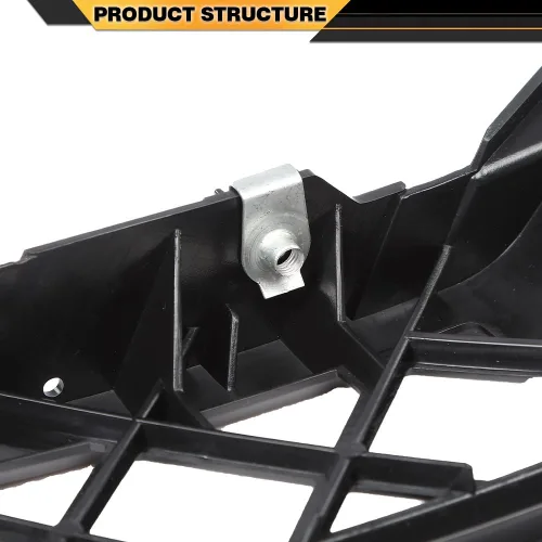 Vista 5 de CNNELL 2 soportes de parachoques delantero izquierdo y derecho, compatibles con Nissan Frontier 2005-2021/Compatible con Nissan Pathfinder 2005-2012