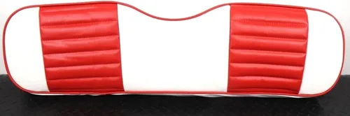 Vista 26 de Cubiertas de asiento delantero para carrito de golf EZGO Medalist, TXT 1994-2013 de Huskey, ajuste personalizado, estilo plisado negro, vinilo