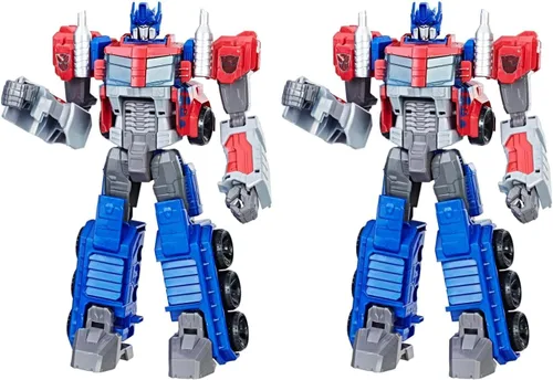 Vista 4 de Hasbro Transformers Generations Cyber Commander Series Optimus Prime Figura escala de 11 pulgadas