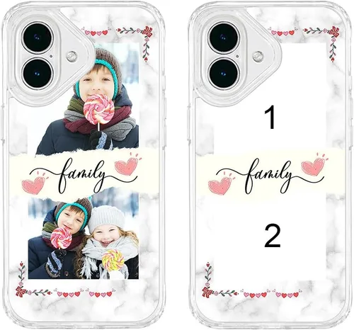 Vista 383 de Funda de teléfono personalizada para Apple iPhone 8 Plus iPhone 7 Plus, personalizada con foto, imagen, texto, imagen, diseño de imagen