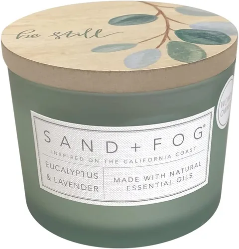 Vista 29 de Sand + Fog Vela perfumada - Chai – Aromas adicionales y tamaños – Mecha 100% de algodón sin plomo - Velas de lujo en frasco para refrescar el aire