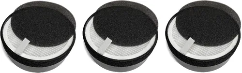 Vista 9 de Nispira True HEPA H13 - Filtro de aire de repuesto compatible con purificador de aire compacto hOmeLabs HME020248N filtración de 3 etapas con luz