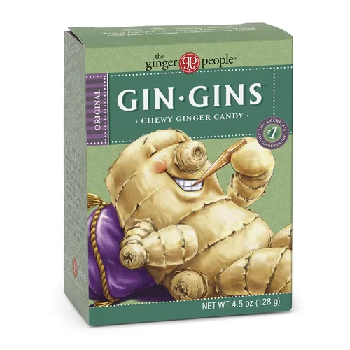 Vista 10 de The Ginger People, Gin Gins Chews - Bolsa de 2.1 onzas (paquete de 12), original, 25.2 onzas