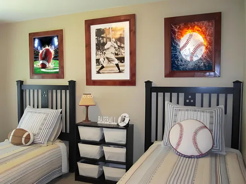 Vista 2 de Apomelo Kits de Arte de Diamantes para Adultos Béisbol Pintura de Arte de Diamantes Deportes Bricolaje Taladro Completo Artesanías de Arte