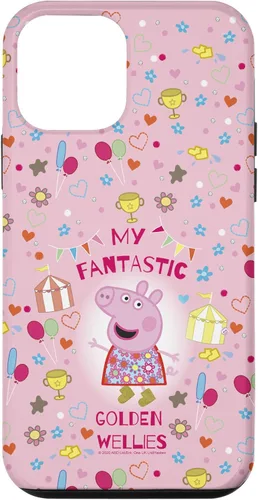 Vista 16 de Funda para iPhone 16 Peppa Pig My Fantastic Golden Wellies