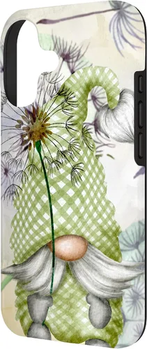 Vista 2 de Cute Gnome Dandelion Flower Pattern for Women Mom Aesthetic Case for iPhone 17