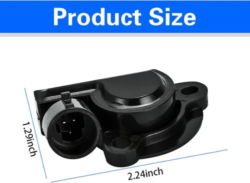Vista 2 de 1 PC Sensor de Posición del Acelerador del Coche, Sensor de Válvula de Control de Acelerador TPS, Reemplazo de Accesorios de Motor de Gasolina OEM