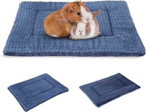 Vista 25 de BVAGSS Almohadilla Reversible para Jaula de Perro, Colchoneta de Cama para Mascotas de Espuma Viscoelástica, Colchón Suave y Cálido Lavable a