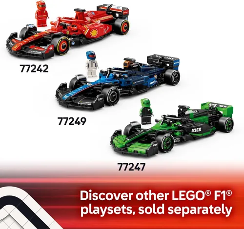 Vista 7 de LEGO Speed Champions Aston Martin Aramco F1 AMR24 - Juego de construcción para niños, niños y niñas, a partir de 10 años, auto de juguete