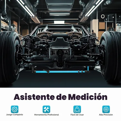 Vista 6 de Sistema de medición 2D, máquina universal de alta precisión para marco de carrocería, medidor de tranvía, herramienta de reparación de equipos