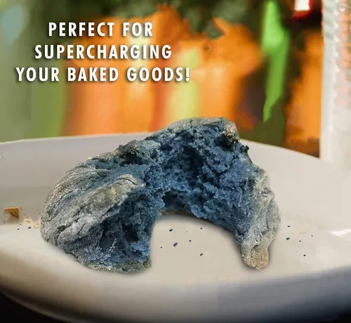 Vista 7 de Sou Zen - Polvo de guisante de mariposa azul 100% 4.5 oz (127 g) de grado culinario Calidad premium Superalimento naturalmente orgánico, crudo