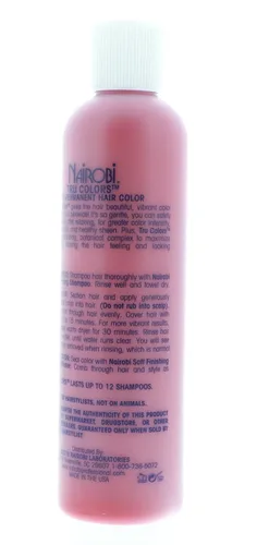 Vista 8 de Tru-Colors Color de cabello semipermanente #5 Rojo azabache 8 onzas, Unisex