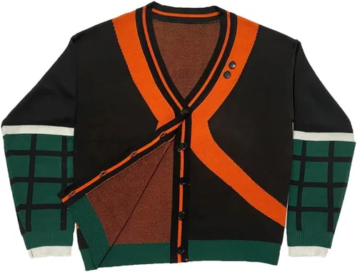 Vista 2 de iSHOWcos Anime MHA Hero - Chaqueta para disfraz de cosplay