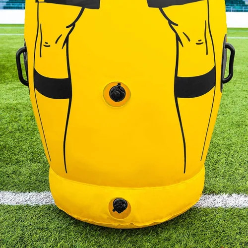 Vista 8 de FORZA Maniquí de aire de fútbol profesional (Junior y Senior) Maniquíes inflables de entrenamiento de tiro libre de fútbol Paquete de 1, 3 o 5