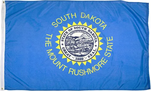 Vista 30 de FlagSource Bandera del estado de Alabama, material de nailon 200D con certificación FMAA, resistente, fabricada en Estados Unidos, resistente a