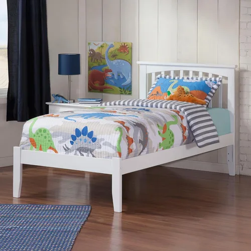 Vista 10 de AFI, Mission Queen - Cama plataforma color espresso
