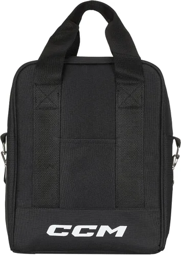 Vista 2 de CCM Bolsa de disco de hockey de lujo, color negro, capacidad para hasta 60 discos