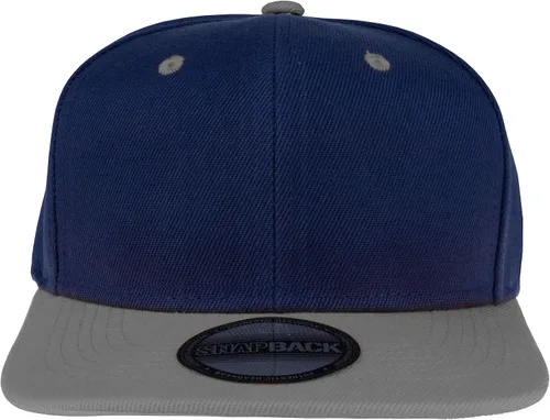 Vista 50 de Gorras Snapback Gelante para Hombres - Gorra de Béisbol con Visera Plana Ajustable - Liso en Blanco Ajustable Negro