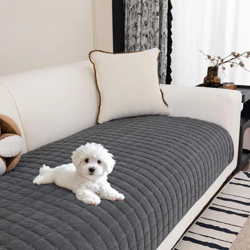 Vista 10 de MYSKY HOME Funda para sofá, funda lavable para perros, funda para sofá modular, funda para sofá de 2 cojines, fundas protectoras antideslizantes