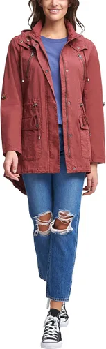 Vista 3 de Levi's Women's Cotton Hooded Anorak Jacket (Standard & Plus Sizes)