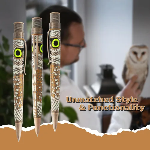Vista 7 de Retro 51 Tornado™ Rescue - Bolígrafo Owl Rescue
