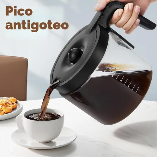 Vista 6 de Repuesto de cafetera de 12 tazas solo compatible con cafetera Keurig K-DUO 5100, repuesto de jarra para K-DUO 5100, duradera y confiable