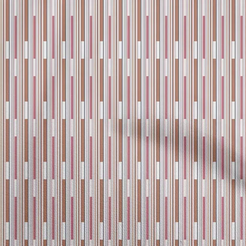 Vista 13 de oneOone - Tela de algodón flexible y aguamarina, diseño de rayas de costura, proyectos de manualidades de 39.8 in de ancho