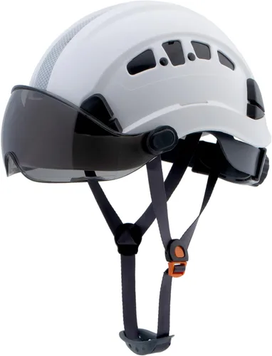 Vista 9 de Cascos de Construcción UNINOVA Casco de seguridad OSHA con suspensión ajustable de 6 puntos