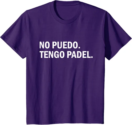 Vista 29 de Camiseta de jugador divertido No Puedo Tengo Padel Hobby