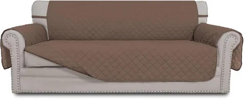 Vista 157 de Easy-Going - Funda reversible para sofá, resistente al agua, con varillas de espuma y correas elásticas, protector de muebles para mascotas y perros