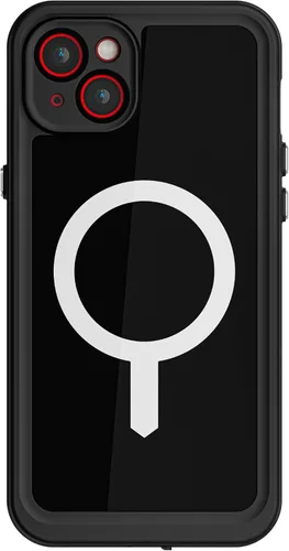 Vista 72 de Ghostek NAUTICAL funda delgada para iPhone 14 Plus a prueba de golpes impermeable con protector de pantalla y imán MagSafe con carga inalámbrica