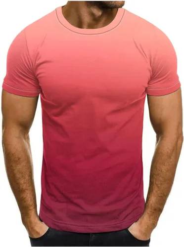 Vista 5 de Camisetas gráficas de gran tamaño para hombre, camisetas atléticas de manga corta con cuello redondo, divertidas camisetas atléticas