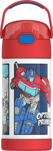 Vista 11 de THERMOS FUNTAINER Botella de agua con pajita, 12 onzas, Avengers