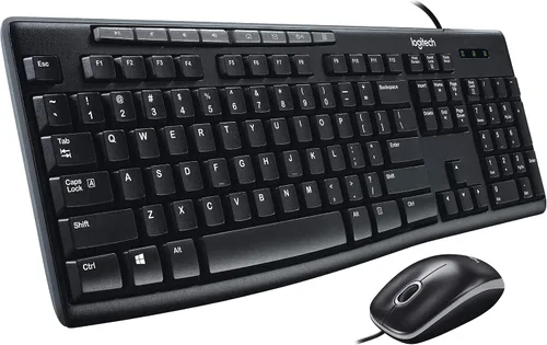 Vista 3 de Logitech Media Combo MK200 Teclado de tamaño completo y ratón óptico de alta definición